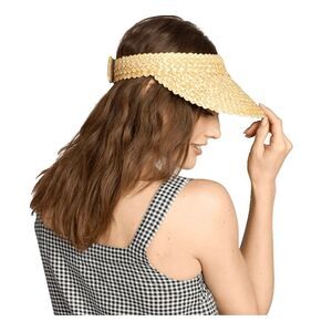 NWT … BEACH RIOT Straw Visor / Hat